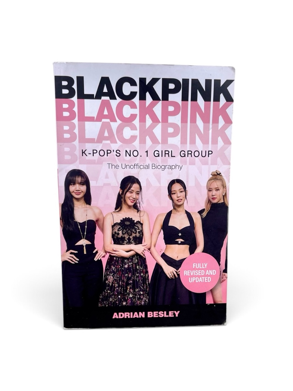 BLACKPINK Unofficial Biography Book - Pink & Black Cover